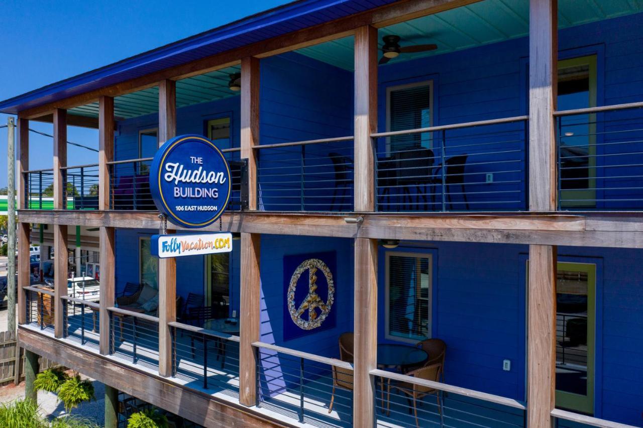 Folly Vacation Perfect Purple Palace Apt A Folly Beach Luaran gambar
