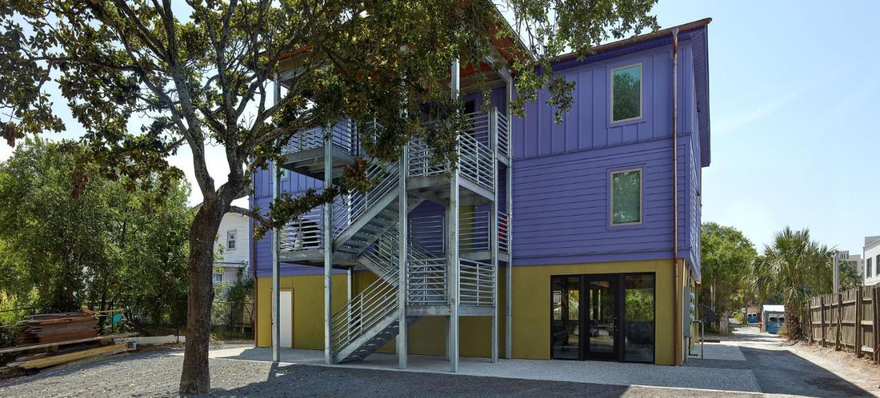 Folly Vacation Perfect Purple Palace Apt A Folly Beach Luaran gambar
